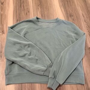 Lulu Sage Green Softstream Sweatshirt